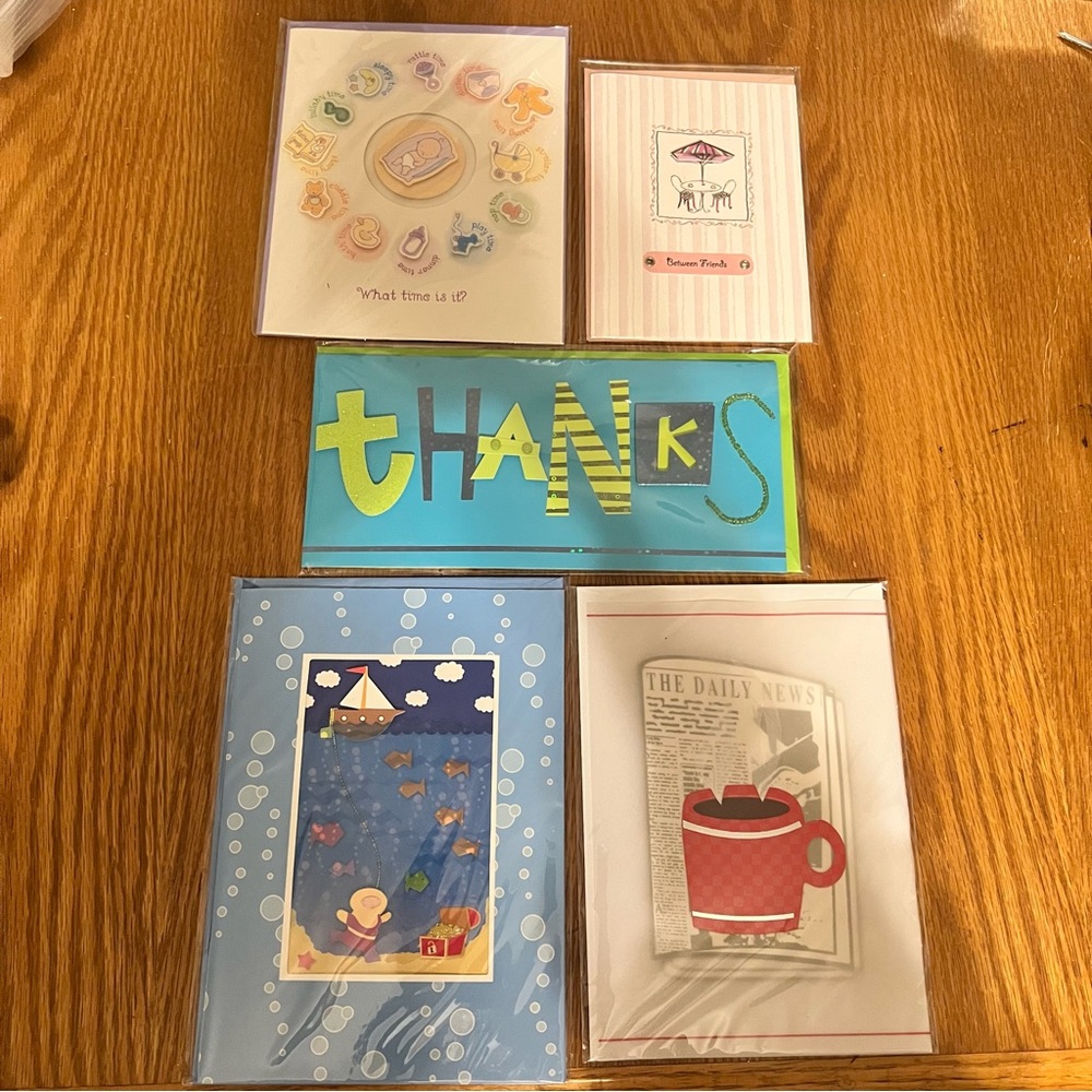 Bundle of 5 Specialty Greeting Card